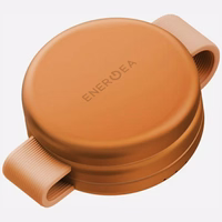 Bezvadu lādētājs Energea Alumag Trio 3w1 Qi2 15W oranžs