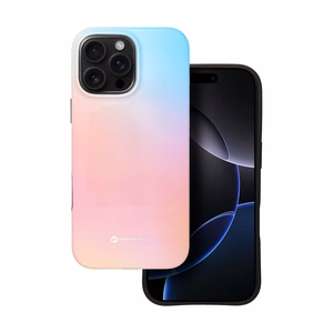 FORCELL F-PROTECT Mirage, militārā standarta pārbaudīts magnētiskais viedtālruņa apvalks IPHONE 16 PRO MAX, rozā zils