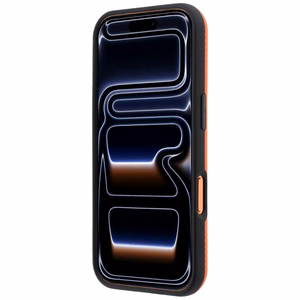 BMW M Quadrille Kevlar Metal Logo MagSafe maciņš modelim iPhone 17 Pro / 18 Pro – oranžs