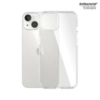 PanzerGlass HardCase antibakteriālais militārā standarta sertificēts viedtālruņa apvalks iPhone 14 / 15 / 13 – caurspīdīgs