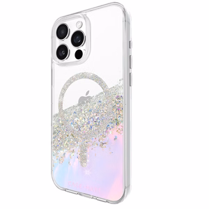 Case-Mate Karat MagSafe vāciņš ierīcei iPhone 16 Pro Max, hologrāfisks Soap Bubble