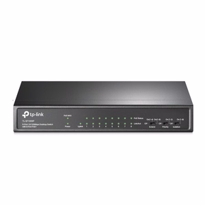 TP-Link 9 portu 10/100 Mbps galda komutators ar 8 portu PoE+