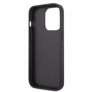 Karl Lagerfeld KLHCP14LG2CPS iPhone 14 Pro 6.1" sudraba/sudraba cietais apvalks Spīdumi Choupette uzlīme