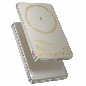 Portatīvais lādētājs saderīgs ar MagSafe Hoco 5000 mAh QC PD 2A 20W Q26 oranžs