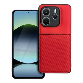 NOBLE viedtālruņa apvalks XIAOMI Redmi Note 14 4G (GLOBAL - 163,25mm x 76,55mm x 8,16mm) sarkans