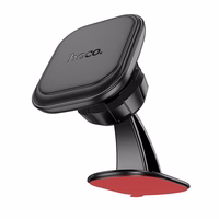 HOCO magnētiskais automobiļa telefona turētājs centrālajai konsolē H30 melns