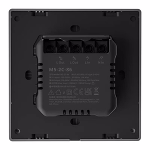 Умный WiFi настенный выключатель сцен Sonoff M5 2C (2-канальный)