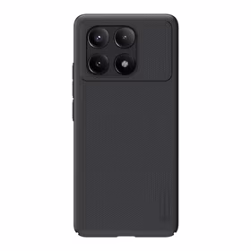 Nillkin Super Frosted Shield Pro viedtālruņa apvalks Xiaomi Redmi K70E/Poco X6 Pro 5G (melns)