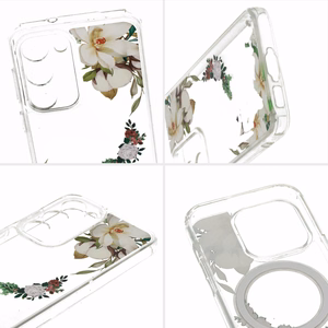 Viedtālruņa apvalks Tel Protect Flower Samsung Galaxy A14 4G/5G dizains 3