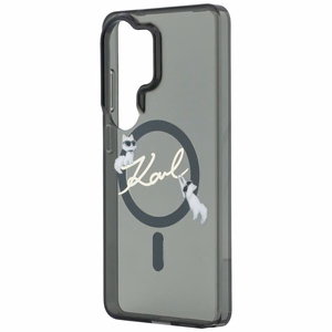 Karl Lagerfeld maciņš IML KC Script MagSafe priekš Samsung Galaxy S26 Ultra melns