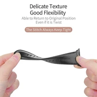 DUX DUCIS īstas ādas siksniņa YA Apple Watch 38 / 40 / 41 mm, melna