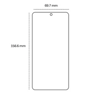 Aizsargstikls 2,5D Oppo Reno 12F 5G (Global) / 12FS 5G