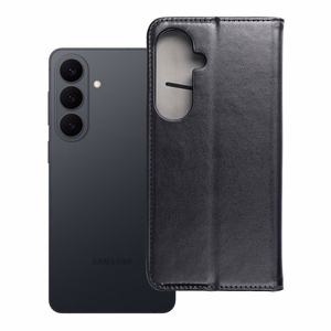 SMART MAGNETO Grāmatas futrālis priekš SAMSUNG S26 Plus melns