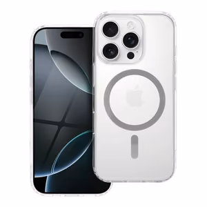 Drop Glue Krāsains Gredzens Magnētiskais Viedtālruņa apvalks saderīgs ar MagSafe SAMSUNG A56 pelēka