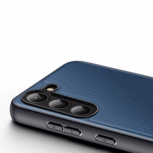 Dux Ducis Fino viedtālruņa apvalks Samsung Galaxy S23+ ar silikona rāmi zils