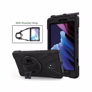 Izturīgs maciņš Grip priekš Samsung Galaxy Tab Active3/Active5, melns