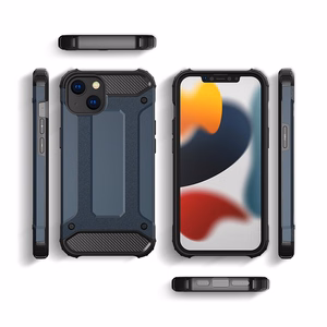 Hybrid Armor Case прочный защищённый чехол для iPhone 13 золотой