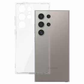 Viedtālruņa apvalks 2 mm ideāli der SAMSUNG GALAXY S24 ULTRA caurspīdīgs