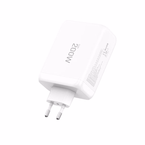 Tech-Protect NC200W-GaN 4 portu 200 W sienas lādētājs - balts