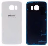 Aizmugurējais vāciņš Samsung G920F S6 White Pearl (bez kameras lēcas) oriģināls (lietots, Grade A)