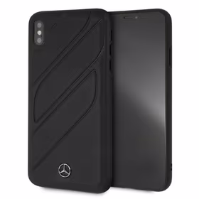 Mercedes New Organic I viedtālruņa apvalks iPhone XS Max - melns