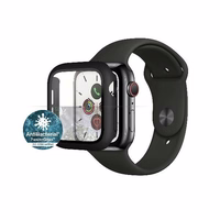 PanzerGlass Pilna korpusa apvalks Apple Watch 4/5/6/SE 40 mm – melns