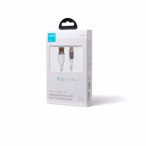 Kabeļa savienojums ar USB-A / Lightning / 2,4A / 1,2 m Joyroom S-UL012A3 (balts)
