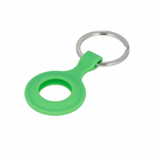 Silikona atslēgu piekariņš Airtag zaļš