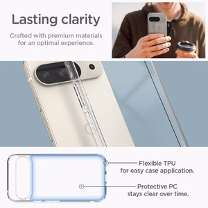 Чехол Spigen Ultra Hybrid для Google Pixel 9 / 9 Pro - прозрачный