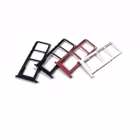 SIM Holder Saderīgs ar Samsung A037 A03s SIM card tray / Balts /