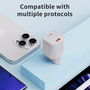 Rock Сетевое зарядное устройство T88 Sugar Cube Series GaN - Type C - QC 3.0 PD 33W 3A белый