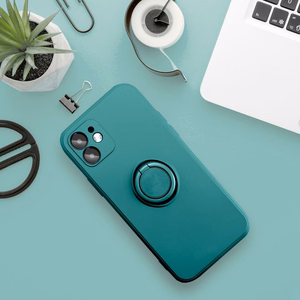 Samsung A27 5G vaciņš Silicone Ring, zaļš