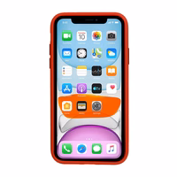 Viedtālruņa apvalks Vennus Color Button Bumper priekš Samsung Galaxy S21 Plus - sarkans