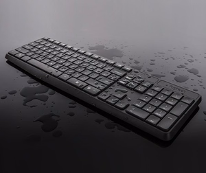 Logitech MK235 tastatūra ar peli USB QWERTY US International pelēka