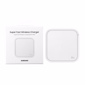 Беспроводное зарядное устройство Samsung EP-P2400TWEGEU белый 15W (с зарядным устройством и кабелем) / 100% оригинал