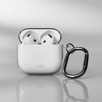 Puro 0.3 Nude futrālis AirPods 4 - Caurspīdīgs
