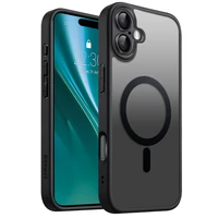 Etteri Matt Mag korpuss priekš iPhone 16 Plus 6,7" melns