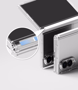 Ringke Fusion Flap vāciņš modelim Samsung Galaxy Z Fold 8 – caurspīdīgs