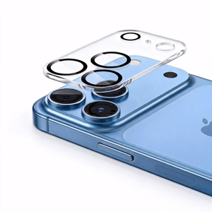 Caurspīdīgs Tech-Protect Cam Fit+ rūdīta stikla kameras aizsargs Apple iPhone 18 Pro tālrunim