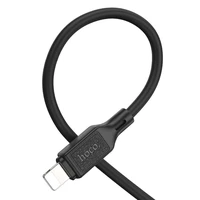 Kabelis USB-C uz Lightning Hoco PD 20W 1 m X90 melns