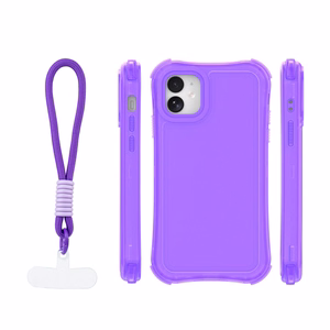 Safepop maciņš ar siksniņu priekš iPhone 11 violets