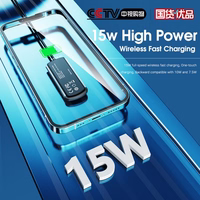 Bezvadu lādētājs Essager "Aurora" Magnetick Statīvs / Lādētājs Melns 15W (Magsafe Compatible)