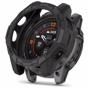 Tech-Protect Defense Air apvalks Garmin Fenix 7X / 7X Pro - melns