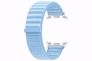 Samsung SVL32SL Fabric Band (S/M) auduma siksniņa Galaxy Watch9 un Galaxy Watch8 pulksteņiem, zila