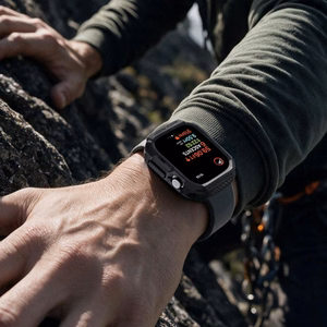 Spigen Rugged Armor  Apple Watch 46 mm vāciņš, matēti melns