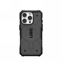 UAG Pathfinder Magnētiskais viedtālruņa apvalks iPhone 16 Pro - sudraba
