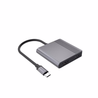 Gembird A-CM-COMBO3-04 USB-C uz HDMI/USB3 adapteris 3-in-1