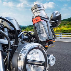 Rockbros 31210029 motocikla pudeles turētājs – melns un sarkans