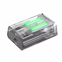 TWS Joyroom JR-TC1 IceLens Series bezvadu austiņas ar LED gaismām - melnas