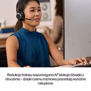 HP Poly Mission 815 USB vadu austiņas ar mikrofonu